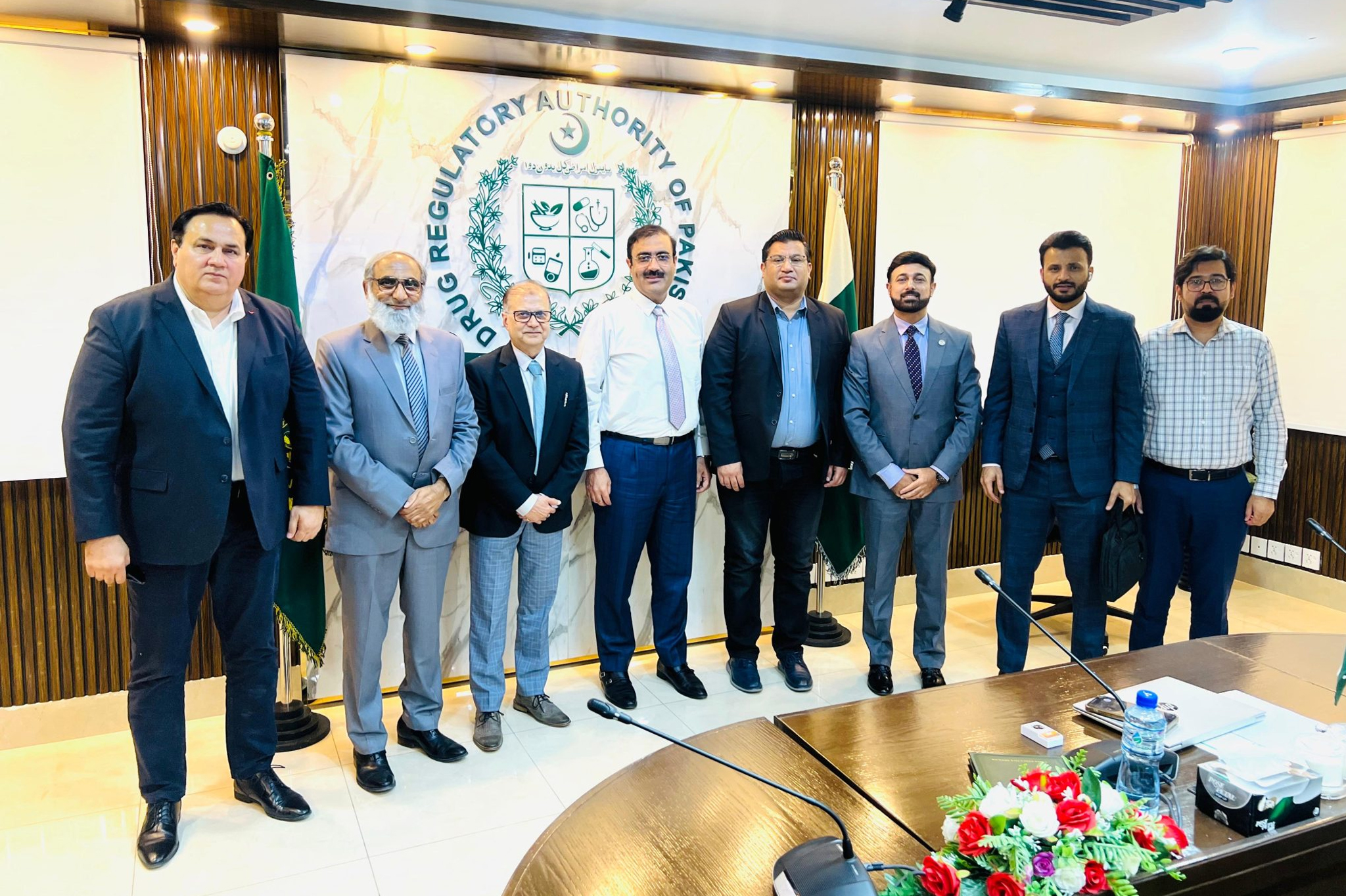 AIBN representatives and government officials gathered for a meeting on Trade Policy Advisory and Regulatory Risk Management.