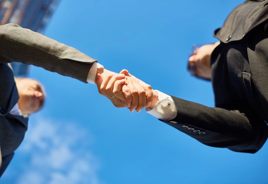 AIBN handshake for responsible business partnerships