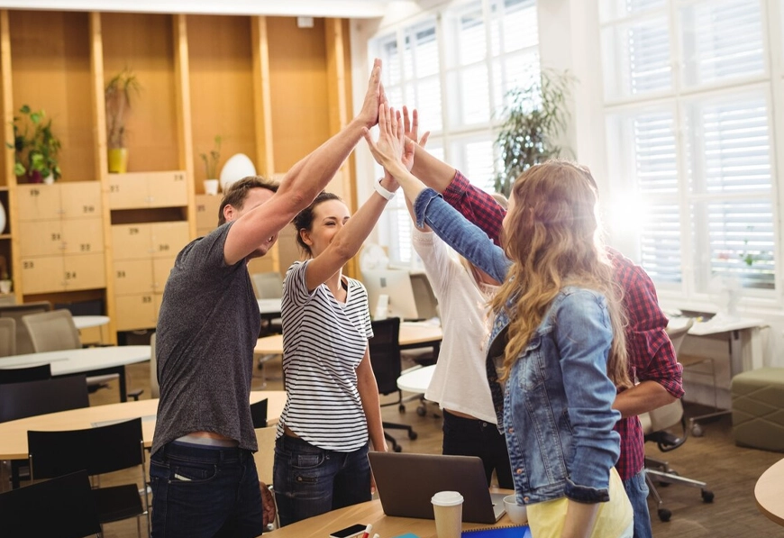 AIBN team spirit in the workplace