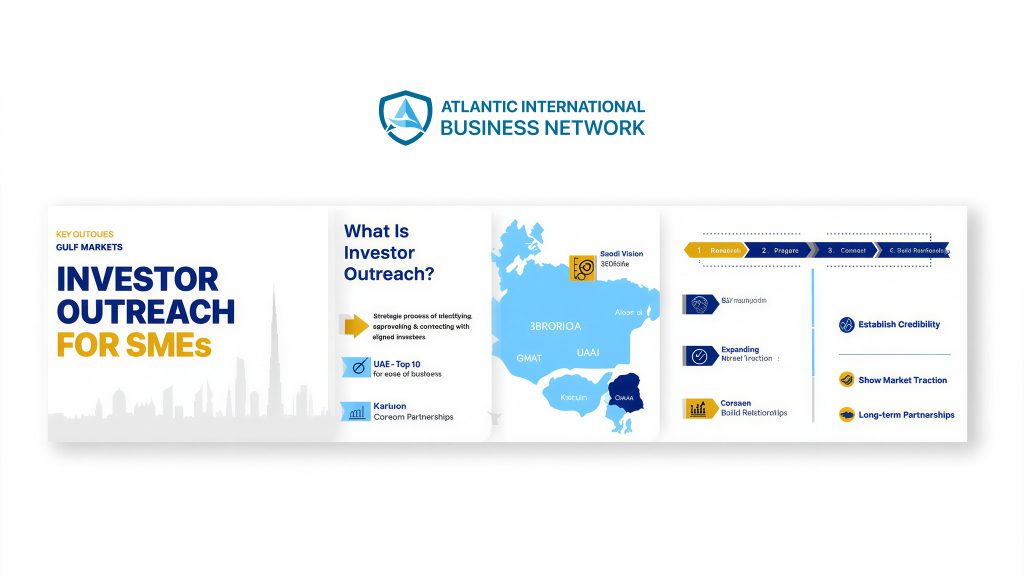 Step by Step Guide to Investor Outreach for SMEs Entering Gulf Markets